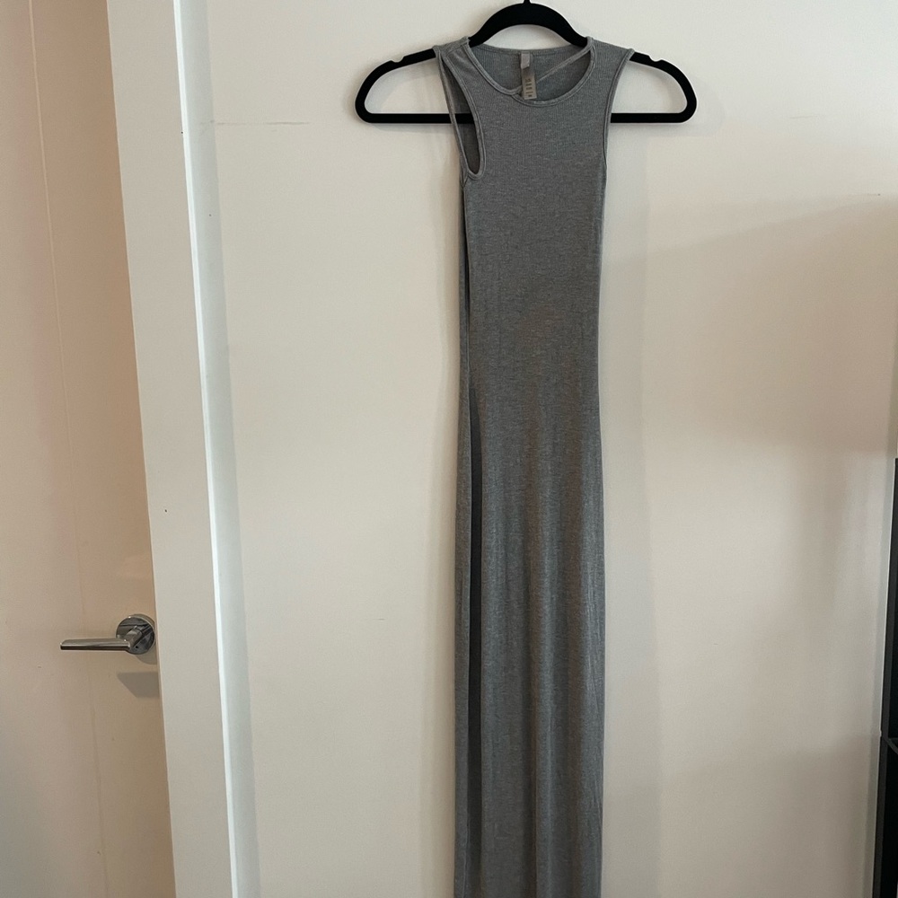 SKIMS Soft Lounge Cut Out Long Slip Dress